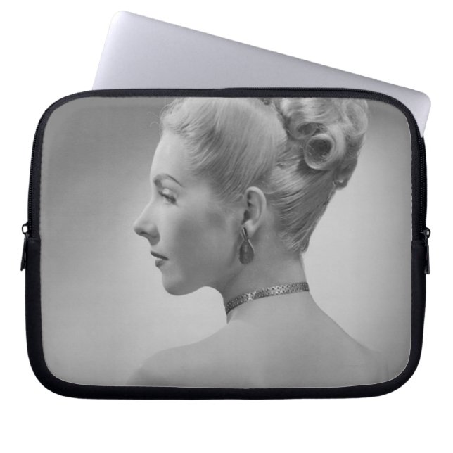 Protection Pour Ordinateur Portable Femme élégante (Devant)