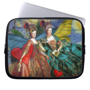 Protection Pour Ordinateur Portable Femme Papillon Capricieuse Gémeaux Gothique Classi