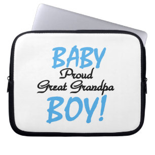 Protection Pour Ordinateur Portable Fière Grand Papy Bébé Cadeaux Garçon