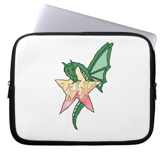 Protection Pour Ordinateur Portable FIre Dragon (Devant)