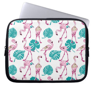 Protection Pour Ordinateur Portable Flamants roses roses