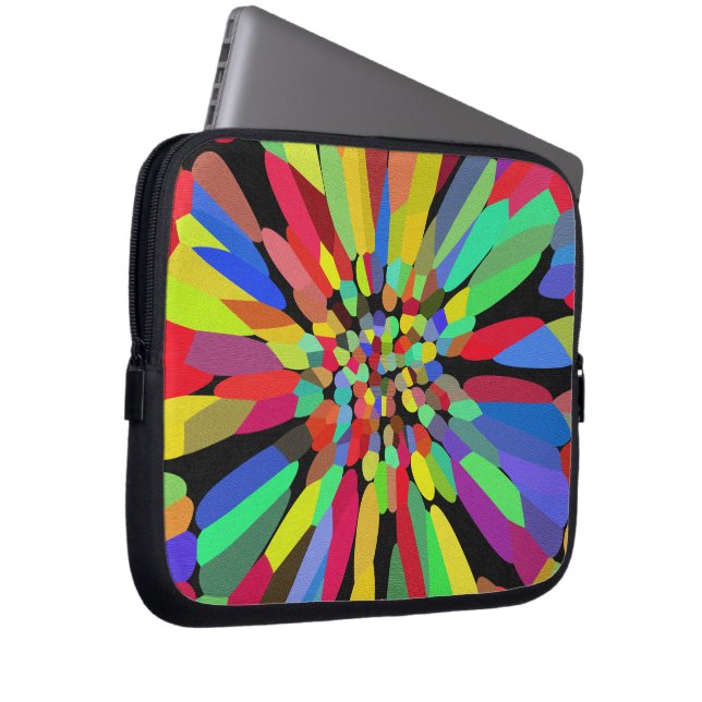 Protection Pour Ordinateur Portable Fleur Confetti (Devant droit)