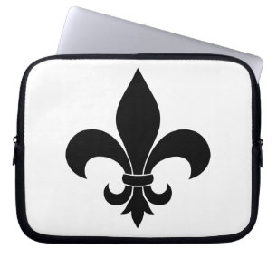 Protection Pour Ordinateur Portable Fleur de lis Motif Classic