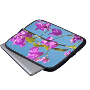 Protection Pour Ordinateur Portable Fleurs de bougainvillée