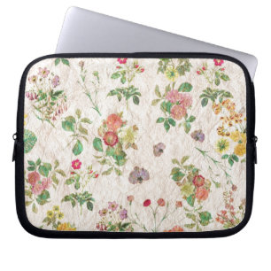 Protection Pour Ordinateur Portable Fleurs vintages