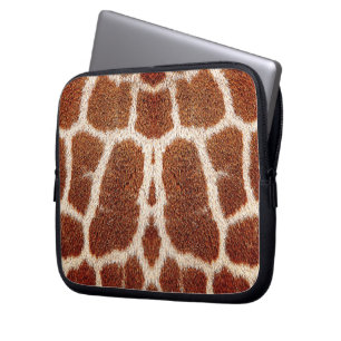 Protection Pour Ordinateur Portable Fourrure originale de girafe