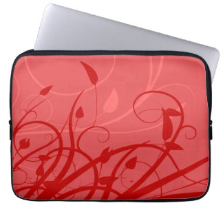 Protection Pour Ordinateur Portable Fraises rose et rouge Fille Design floral