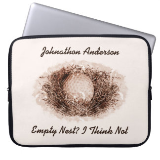 Protection Pour Ordinateur Portable Funny Retraité Vide Nest Golf Ball Retraite