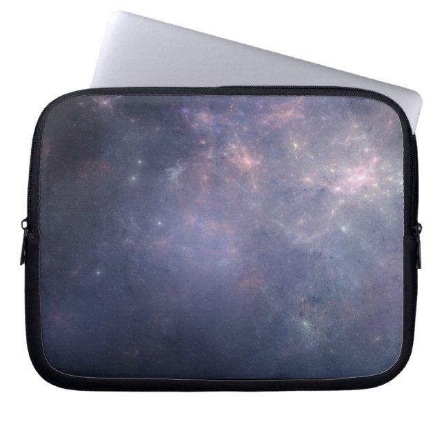 Protection Pour Ordinateur Portable Galaxie pourpre avec des étoiles (Devant)