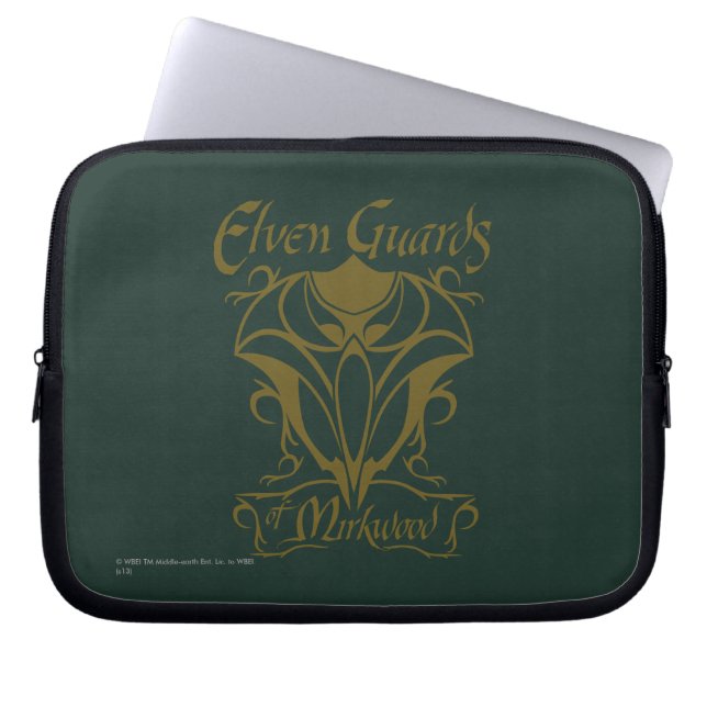 Protection Pour Ordinateur Portable Garde elfe de Mirkwood Nom (Devant)