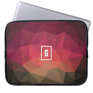 Protection Pour Ordinateur Portable Géométrique couleur haute technologie pochette d'o