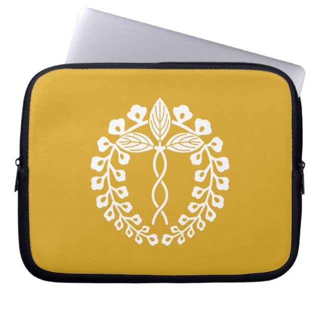 Protection Pour Ordinateur Portable Glycine de Nijō (Devant)