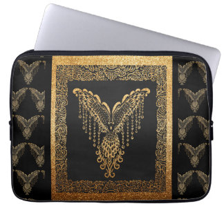 Protection Pour Ordinateur Portable Golden Phoenix Elégance