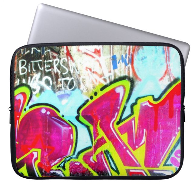 Protection Pour Ordinateur Portable Graffiti doux (Devant)