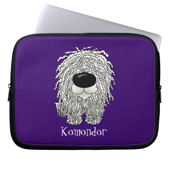 Protection Pour Ordinateur Portable Grand nez Komondor (Devant)