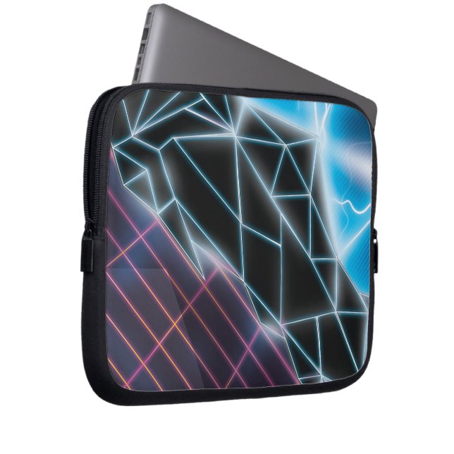 Protection Pour Ordinateur Portable Graphique de jeux vidéo Retro 1980 (Devant droit)