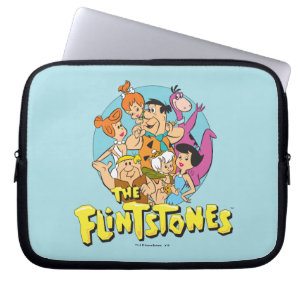 Protection Pour Ordinateur Portable Graphique de la famille Pierrafeu et Roubles