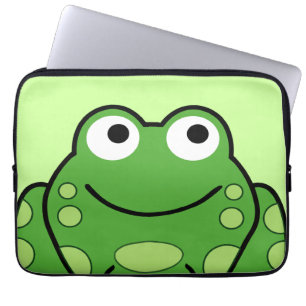 Protection Pour Ordinateur Portable Grenouille heureuse