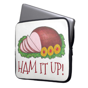 Protection Pour Ordinateur Portable HAM IT UP ! Foodie amusant Noël Vacances glacé