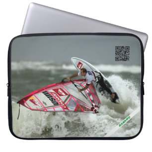Protection Pour Ordinateur Portable HAMbWG Wind Surfing - Manche en néoprène 15 pouces