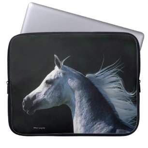 Protection Pour Ordinateur Portable Headshot arabe 2 de cheval