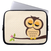 Hibou orange mignon