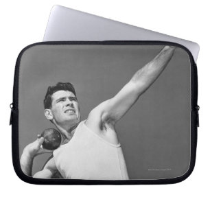 Protection Pour Ordinateur Portable Homme jetant Shotput