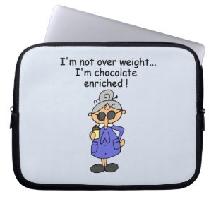 Protection Pour Ordinateur Portable Humour enrichi par chocolat