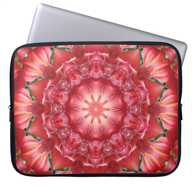 Protection Pour Ordinateur Portable Illusion orange (Devant)