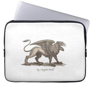 Protection Pour Ordinateur Portable illustration vintage griffin (gryphus greiff).