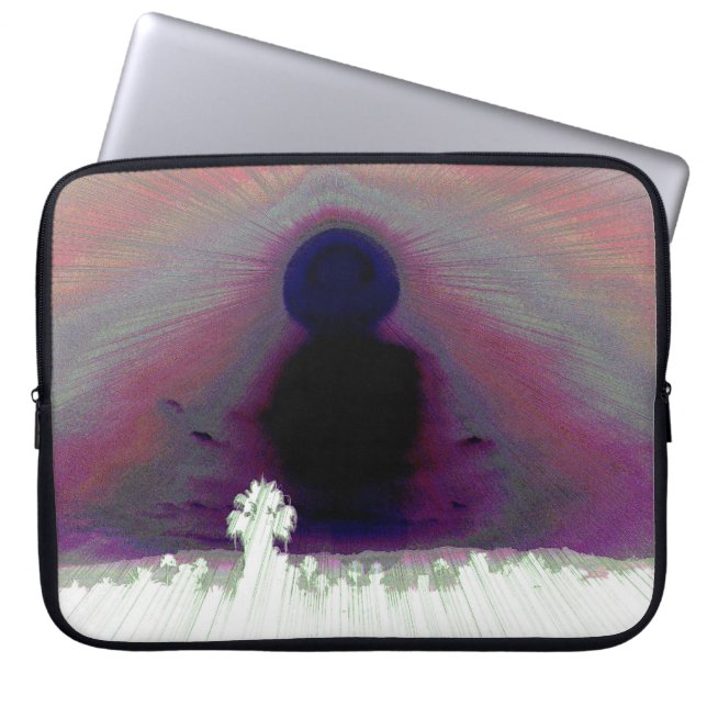 Protection Pour Ordinateur Portable Image du coucher du soleil (Devant)