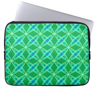 Protection Pour Ordinateur Portable Impression atomique moderne du milieu du siècle -