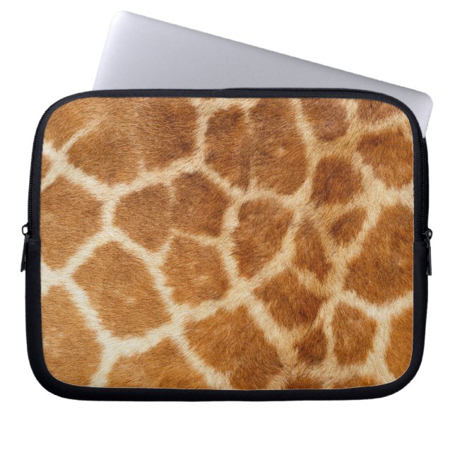 Protection Pour Ordinateur Portable Impression de fourrure de girafe (Devant)