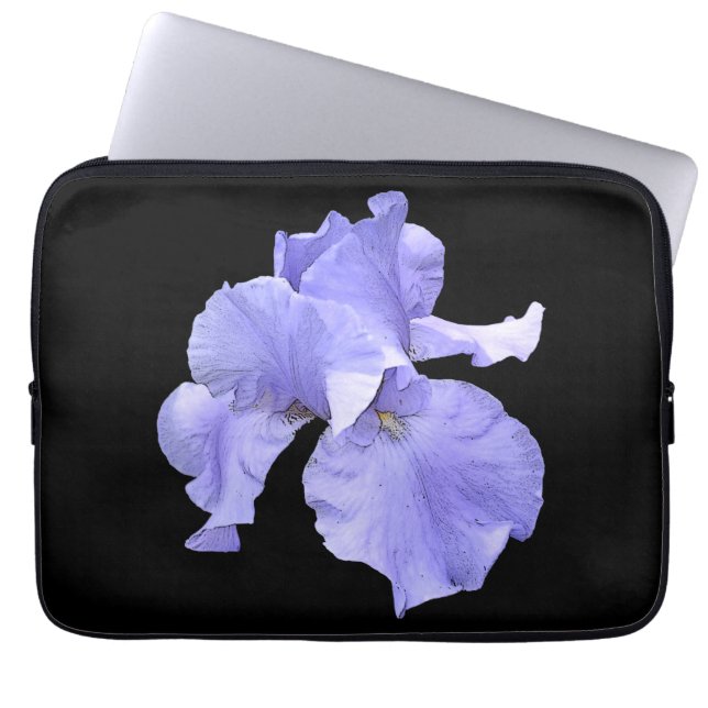 Protection Pour Ordinateur Portable Iris pourpre barbu grand (Devant)