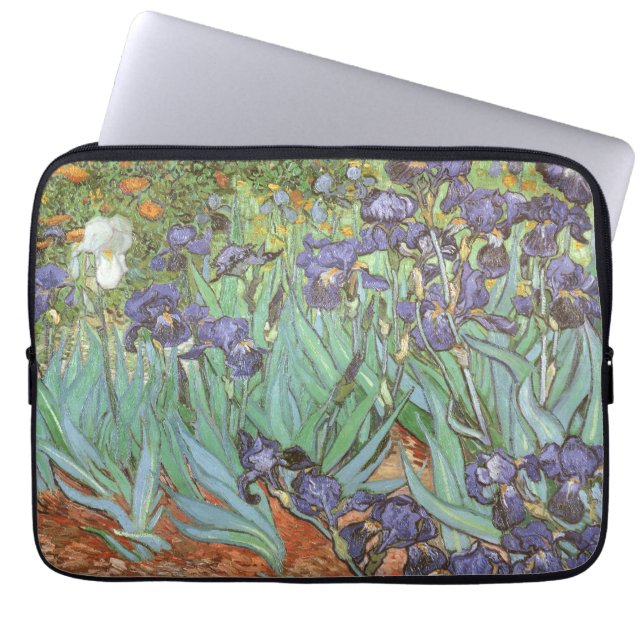 Protection Pour Ordinateur Portable Irises par Vincent van Gogh (Devant)