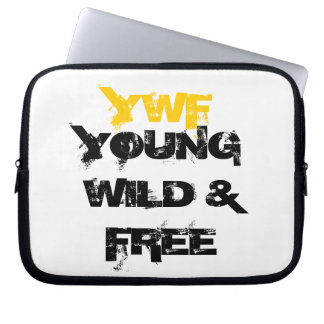 PROTECTION POUR ORDINATEUR PORTABLE JEUNE DOUILLE SAUVAGE ET LIBRE YWF D'ORDINATEUR