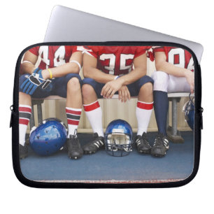 Protection Pour Ordinateur Portable Joueurs de football sur le banc 2