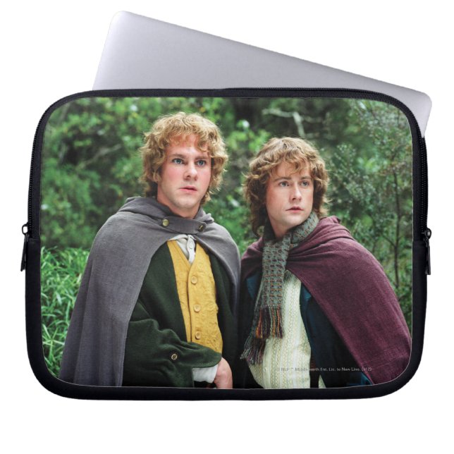 Protection Pour Ordinateur Portable Joyeux et Peregrin (Devant)