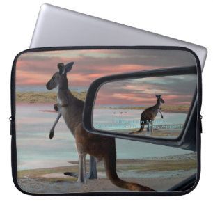 Protection Pour Ordinateur Portable Kangaroo Sea Breezes Illusion Art