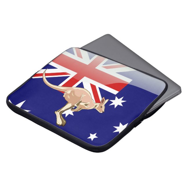 Protection Pour Ordinateur Portable Kangourou australien (Devant haut)