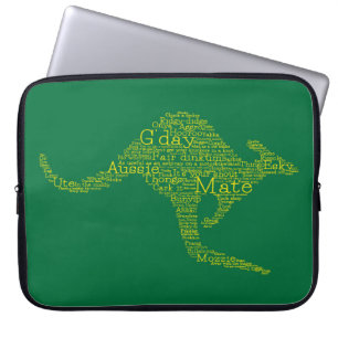 Protection Pour Ordinateur Portable Kangourou en argot australien
