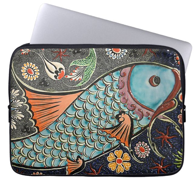 Protection Pour Ordinateur Portable Koi Mosaic (Devant)