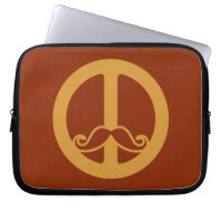 La manche personnalisée Peace Stache