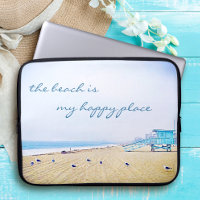 La plage est mon endroit heureux Script Californie