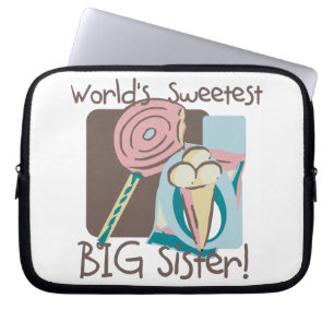 Protection Pour Ordinateur Portable La plus douce des grandes soeurs du monde