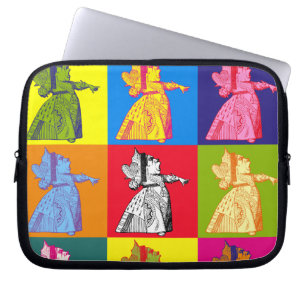 Protection Pour Ordinateur Portable La reine de l'art de bruit de coeurs