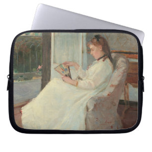 Protection Pour Ordinateur Portable La soeur de l'artiste à une fenêtre, 1869