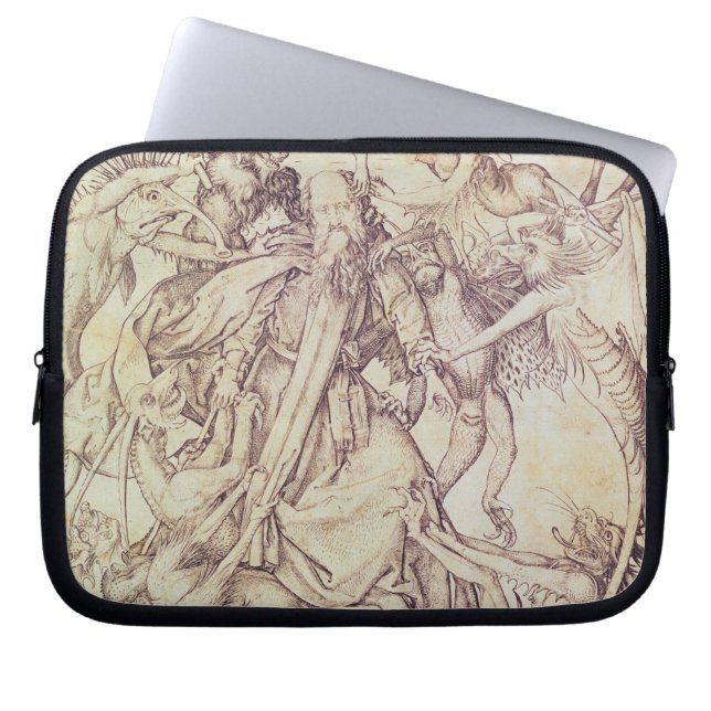 Protection Pour Ordinateur Portable La tentation de St Anthony (gravure) (Devant)
