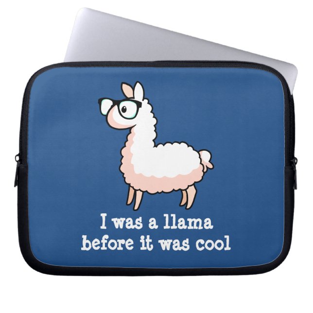 Protection Pour Ordinateur Portable Lama de hippie (Devant)