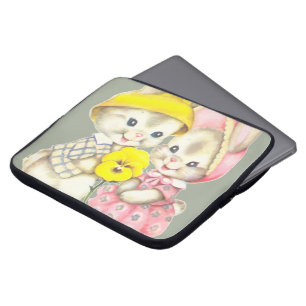 Protection Pour Ordinateur Portable Lapins mignons
